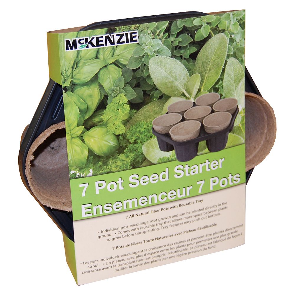 McKenzie 7 Pot Seed Starter The Home Depot Canada