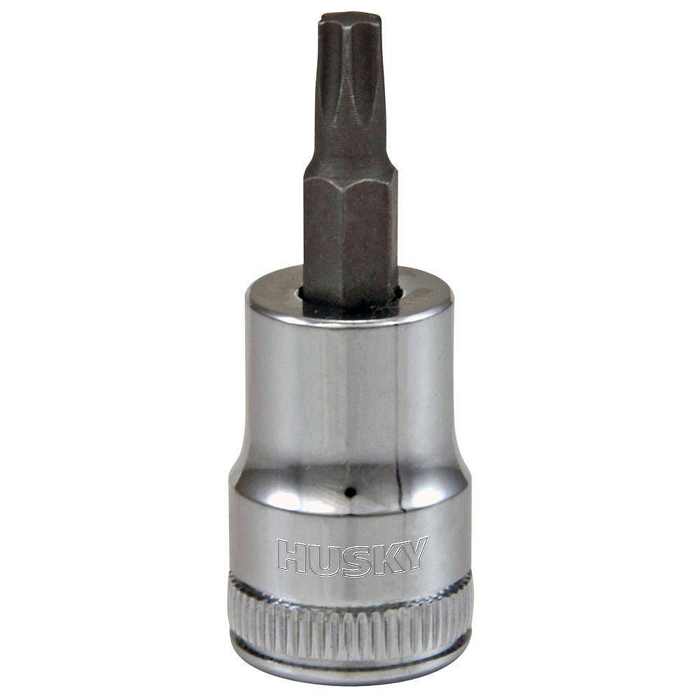 Husky T25 Torx 1/4inch Drive Bit Socket The Home Depot Canada