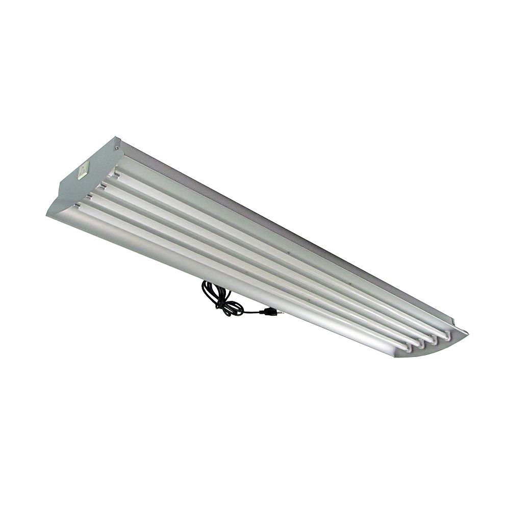 Home Selects 4 Feet 4 Lamp High Output 54 Watt Each T5 Aluminum Grow Light Fixture With The Home Depot Canada