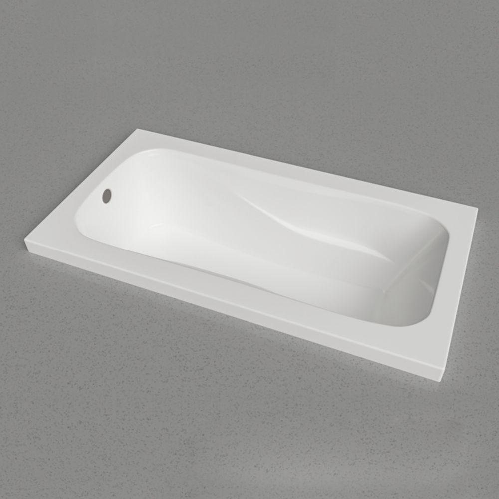 Valley Sol 66x32 DropIn Tub The Home Depot Canada