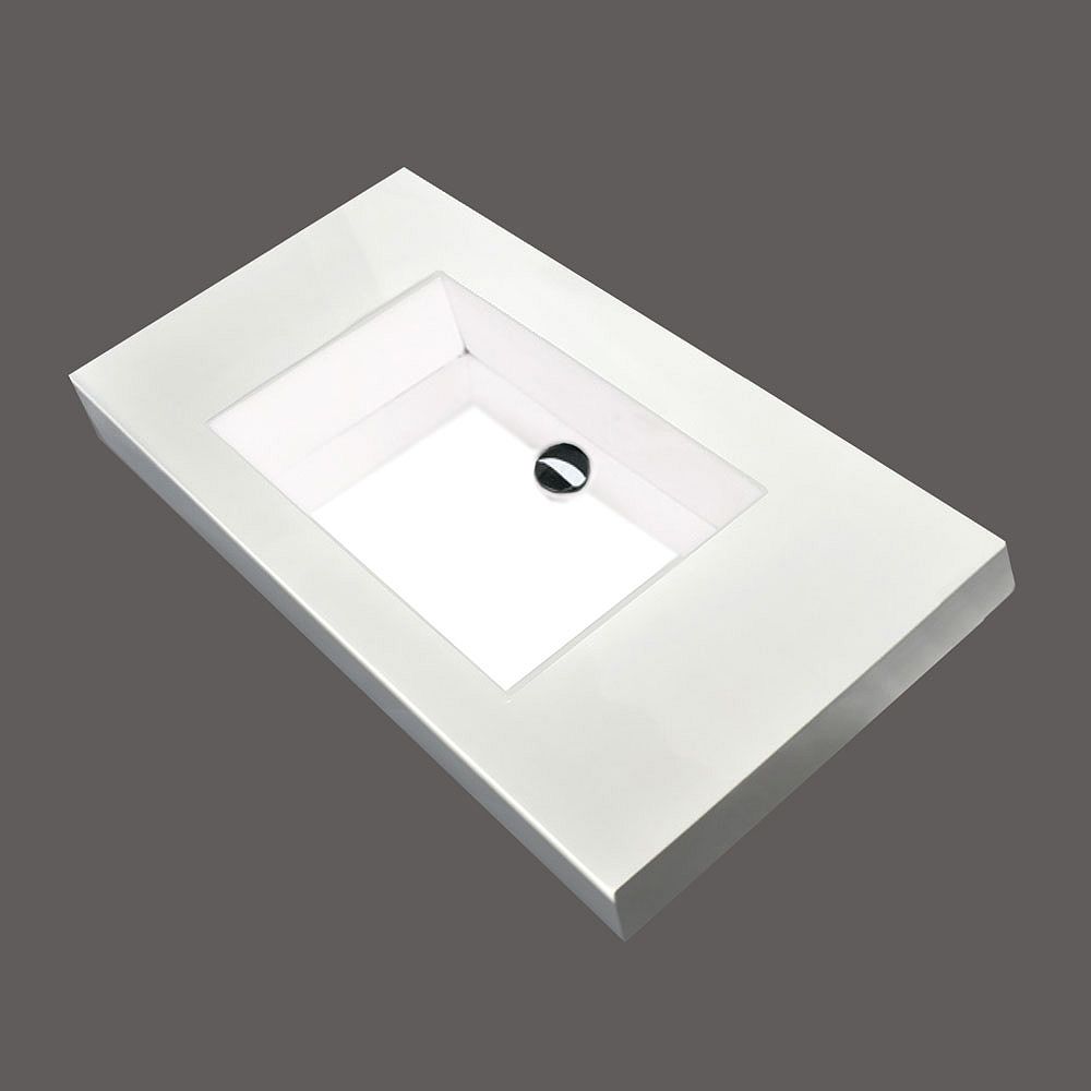 Valley Shila Stone Bathroom Sink Basin The Home Depot Canada