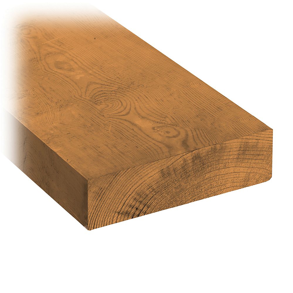 Micropro Sienna 2 X 6 X 16 Treated Wood The Home Depot Canada