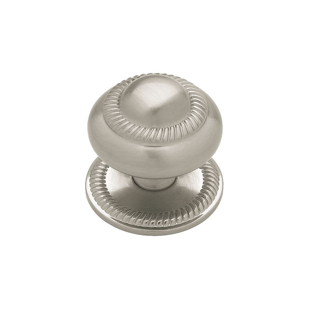 Liberty 37mm Roped Knob with Back plate The Home Depot Canada