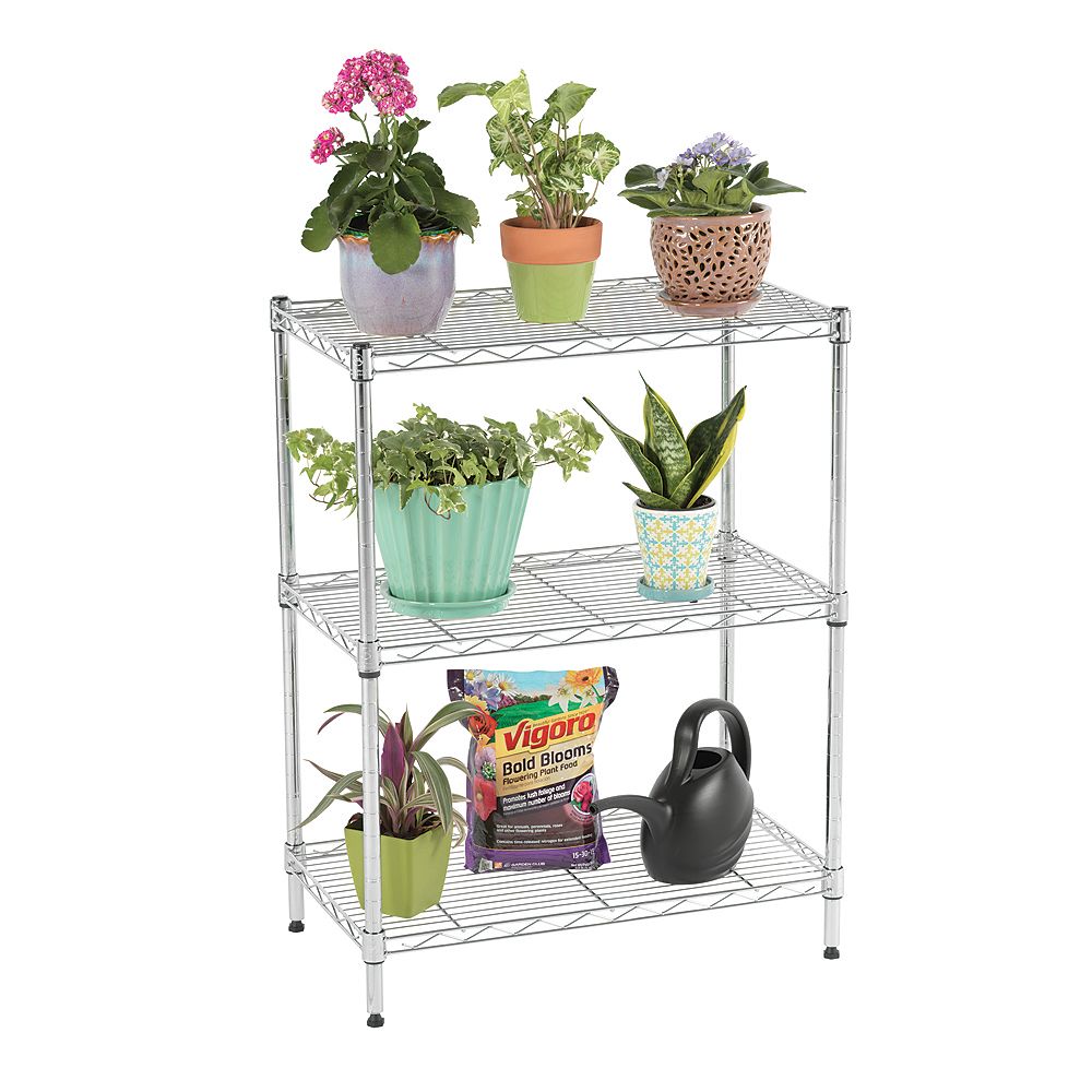 HDX 3 Shelf Storage Unit The Home Depot Canada