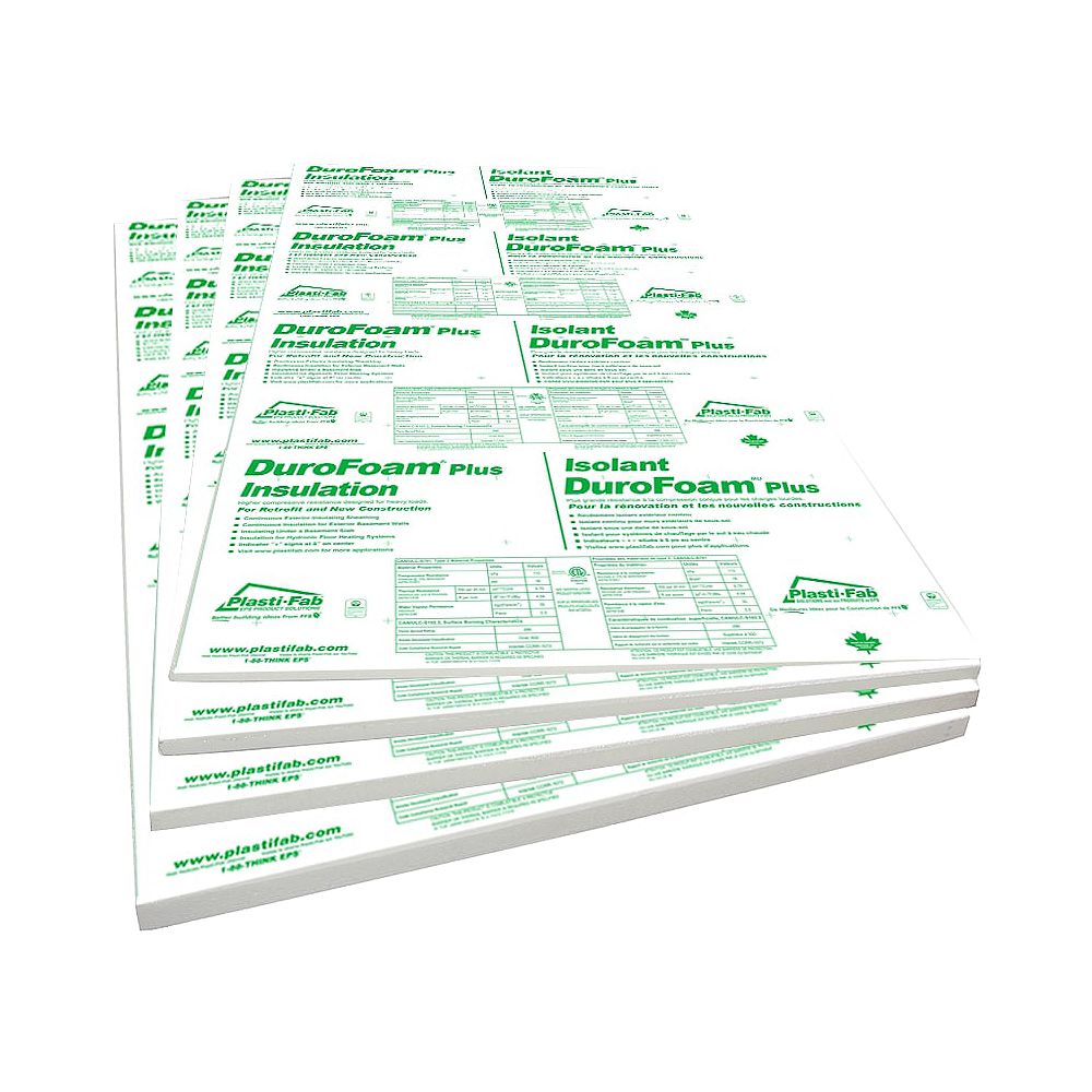 DUROFOAM PLUS Insulation 96X48X3 The Home Depot Canada