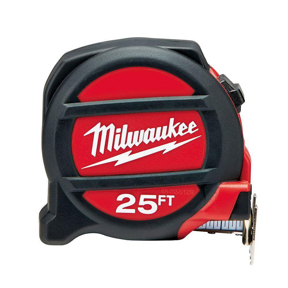 Milwaukee Tool 25 Foot Premium Tape Measure The Home