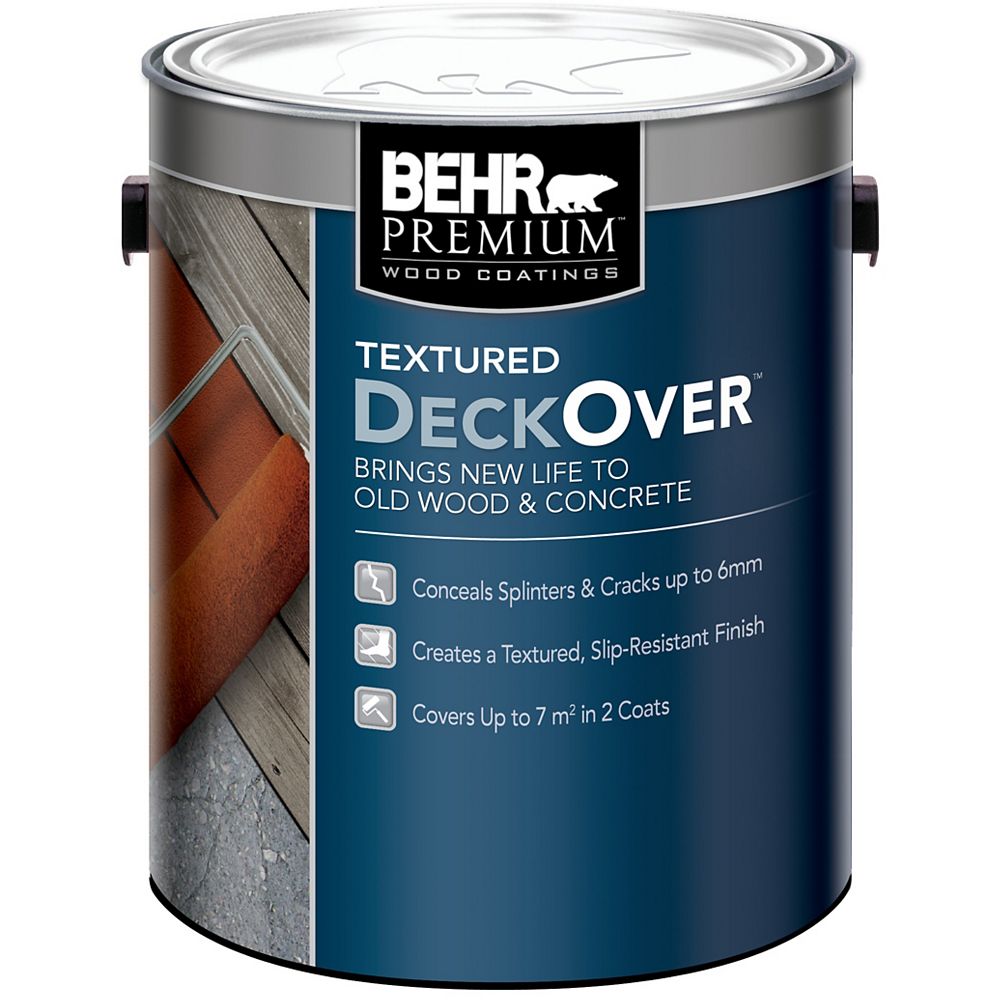 Behr Premium Textured Deckover, 3.79 L The Home Depot Canada