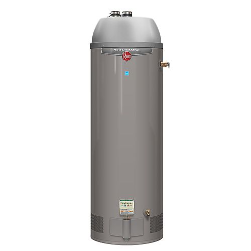 Rheem Performance Power 151L (50 Gal.) 40,000 BTU Direct Vent Gas Water Heater with 6 Year Warranty