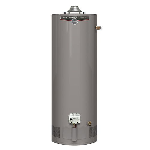 GE 50 Gal Natural Gas Power Vent Water Heater | The Home Depot Canada