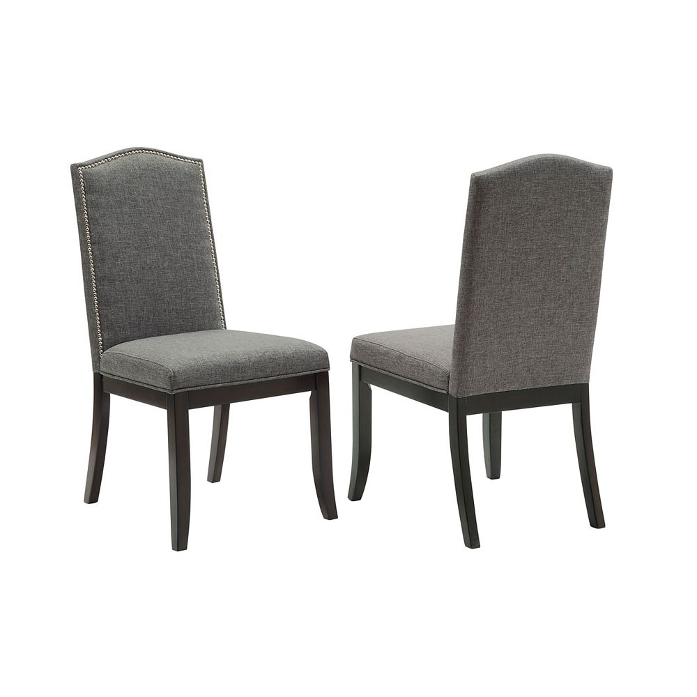 Worldwide Homefurnishings Inc. Jazz Manufactured Wood Grey Full Back