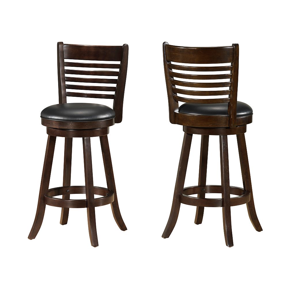 Worldwide Homefurnishings Inc. Kirkland - Box of 2 - Counter Stool, 26 ...