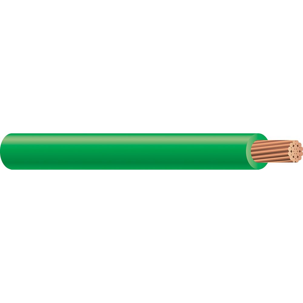 Southwire RW90 Copper Electrical Wire 10 Stranded Green The Home