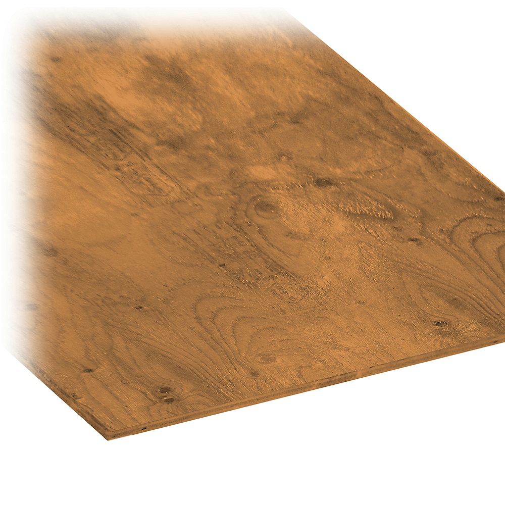 Micropro Sienna 1 2 4 X 8 Pressure Treated Plywood The Home Depot Canada