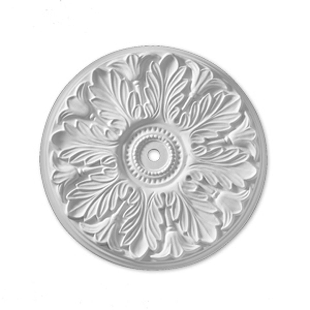 Fypon Rosace de plafond Windsor lisse 31 po x 31 po x 2 po Fypon Rosace de plafond Windsor lisse 31 po x 31 po x 2 po