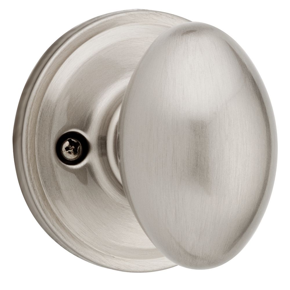 Weiser Laurel Dummy Knob in Satin Nickel The Home Depot Canada