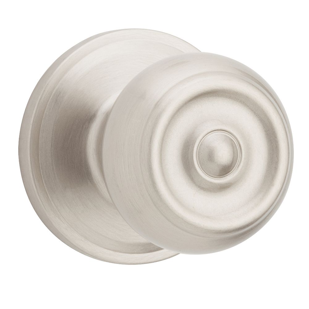 Weiser Phoenix Passage Knob in Satin Nickel The Home Depot Canada