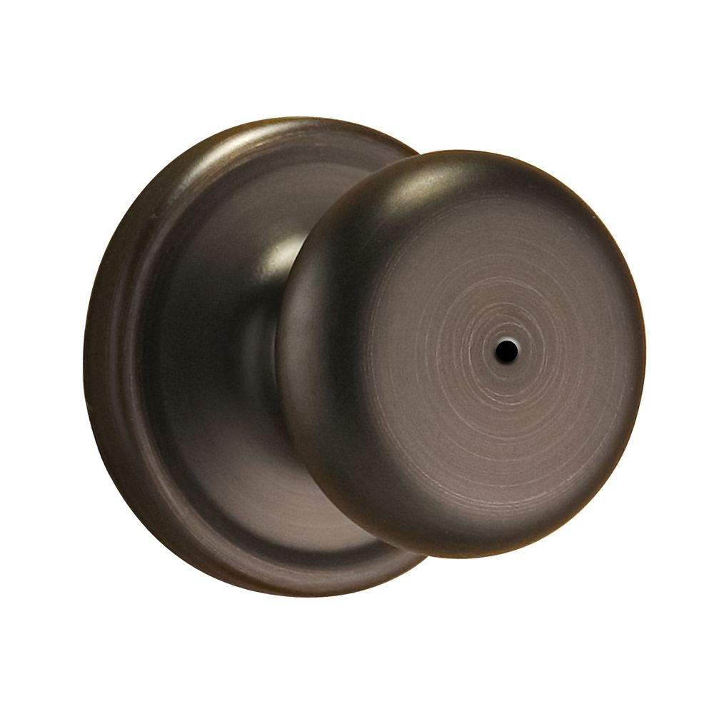 Weiser Hancock Bronze Privacy Knob The Home Depot Canada