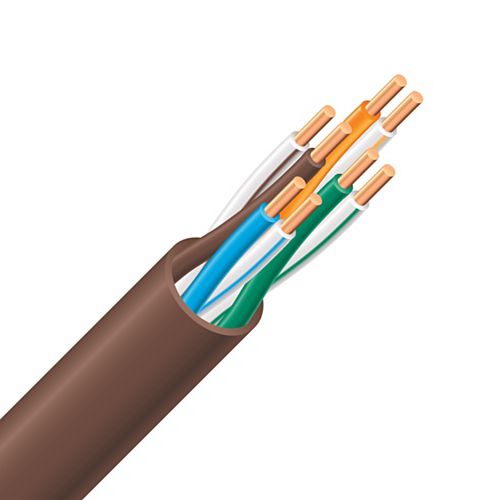 24/4 CAT5e 150M Networking Cable - Tan