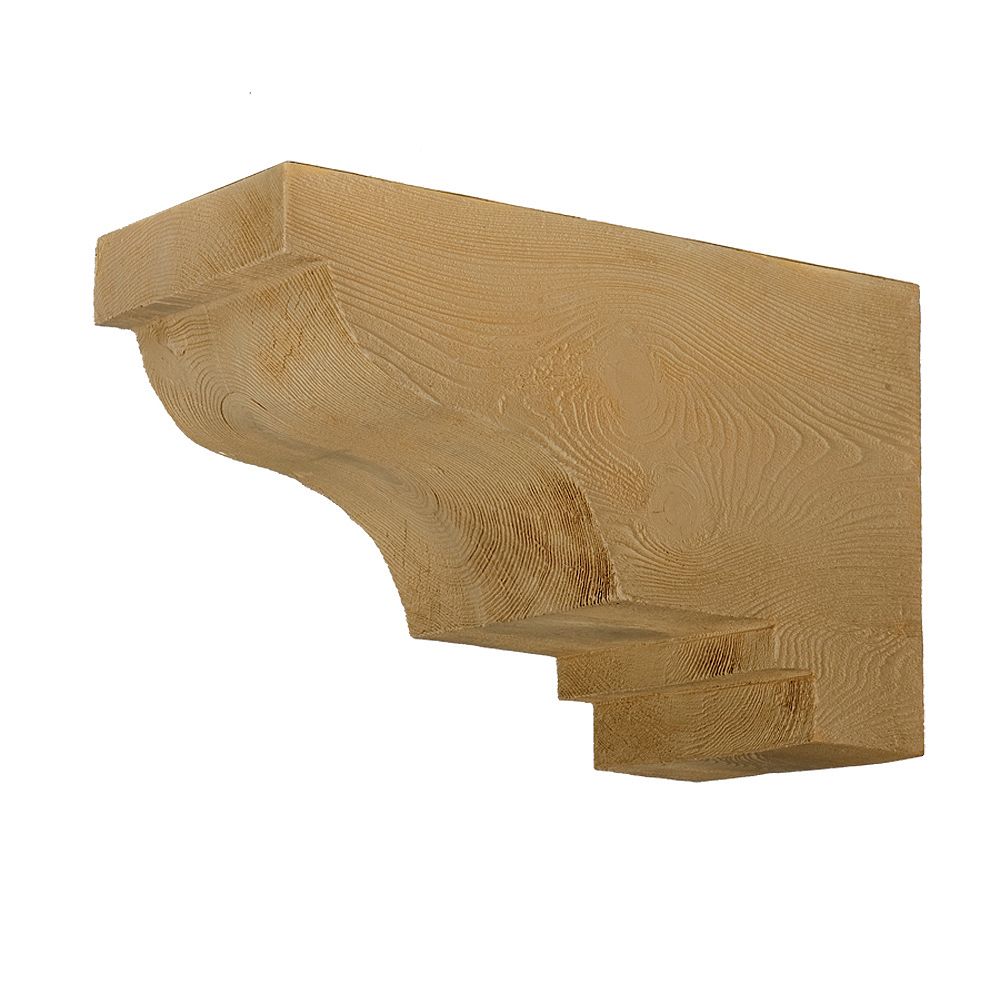 Fypon 16 Inch x 101/2 Inch x 8 Inch Corbel Wood Grain Fypon 16 Inch x 101/2 Inch x 8 Inch Corbel Wood Grain