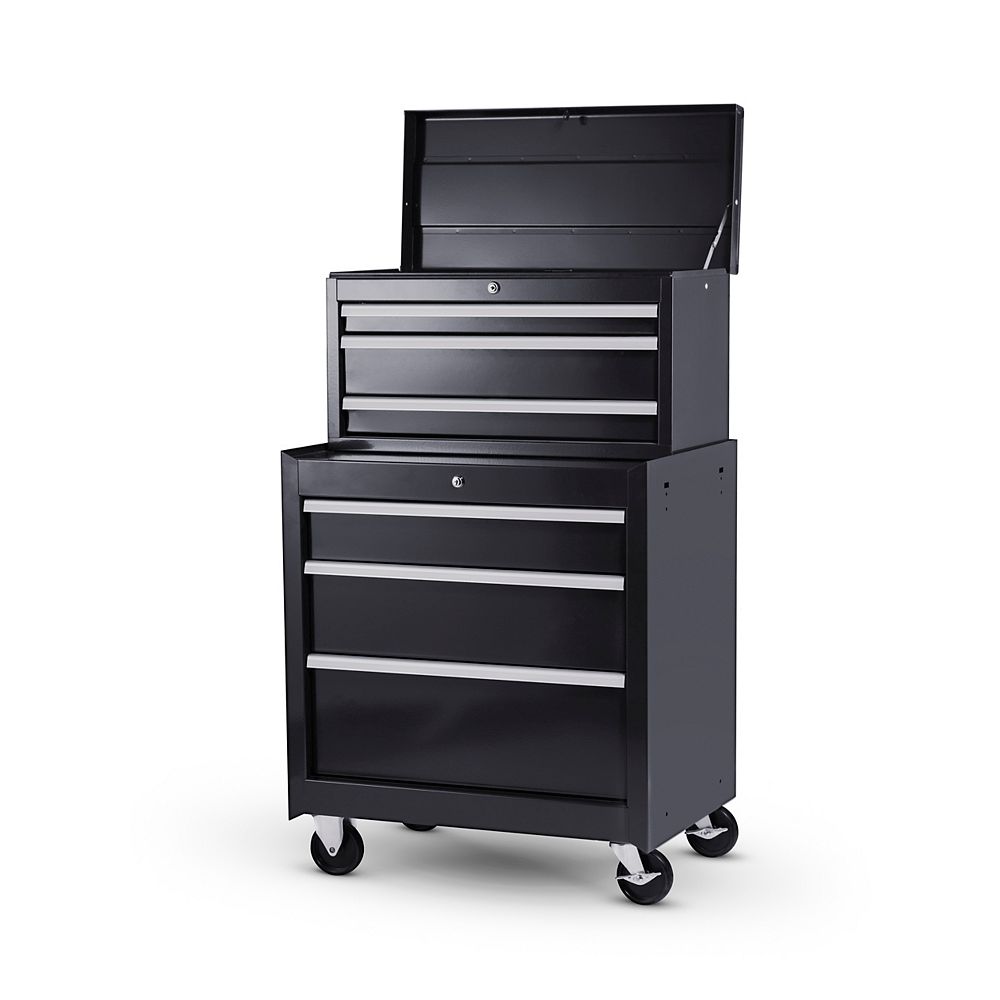 International 27-inch 6-Drawer Tool Storage Combination Chest and ...