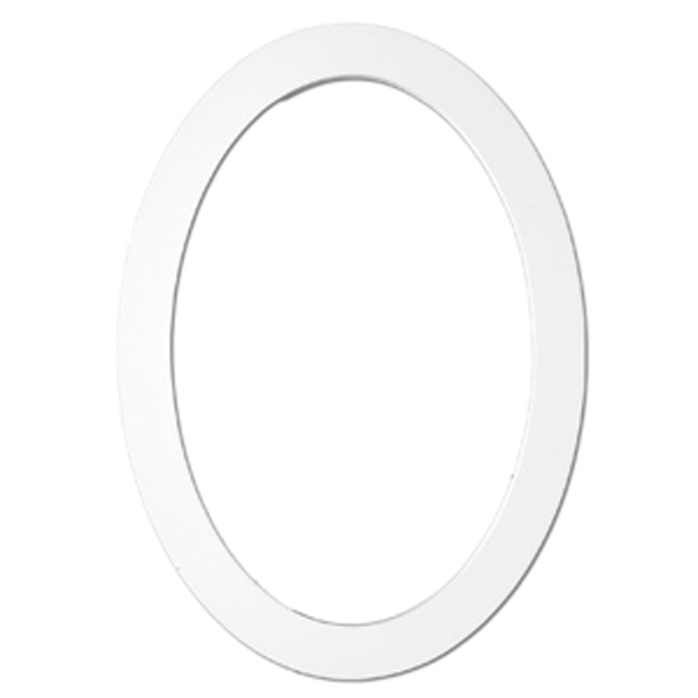 Fypon 351/2 Inch x 267/8 Inch x 1 Inch Primed Polyurethane Trim Oval