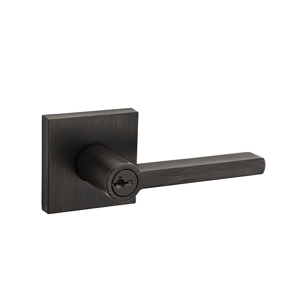 Weiser Halifax Entry Lever with SmartKey The Home Depot Canada