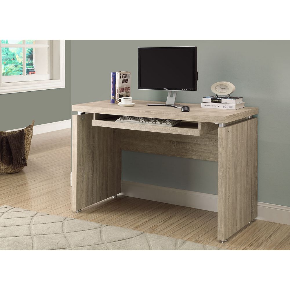Monarch Specialties Computer Desk 48"L / Natural The Home Depot Canada