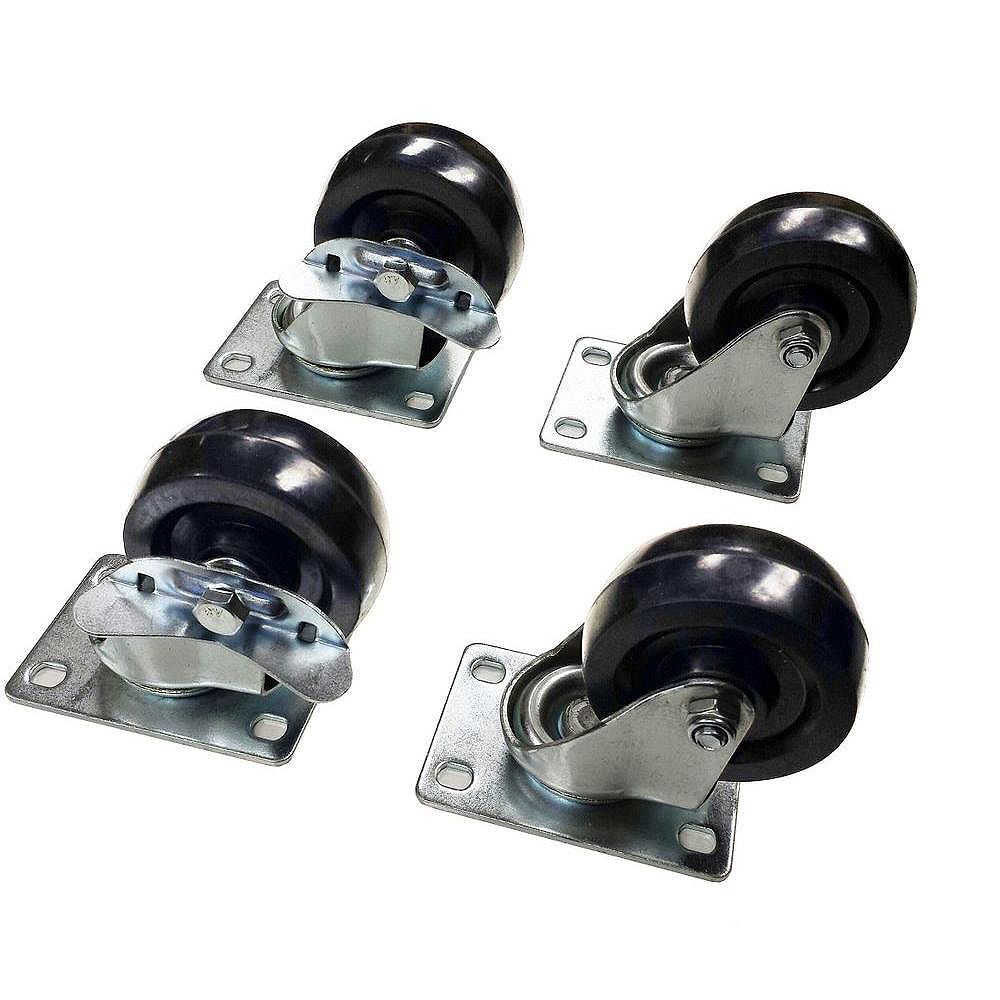 NewAge Performance Series 3 in Caster Kit (4Pack) The Home Depot Canada