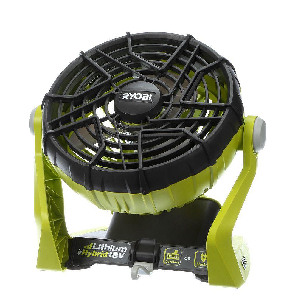 Ryobi 18v One Hybrid Portable Fan Tool Only The Home Depot Canada