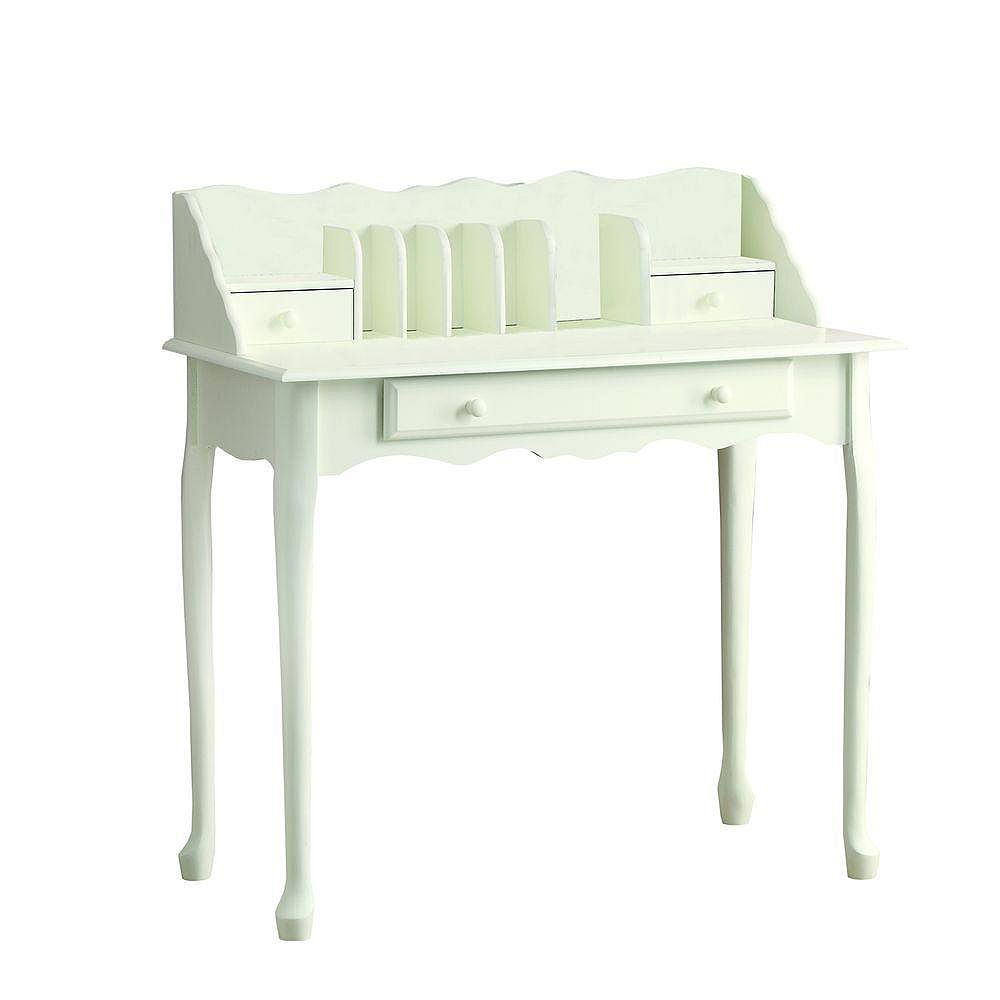 Monarch Specialties 36 Inch X 38 Inch X 18 Inch Standard Writing Desk In White The Home Depot Canada