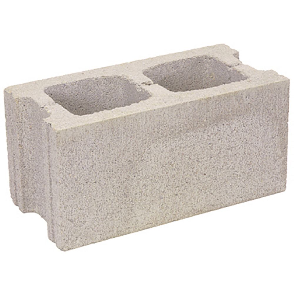 Cindercrete 200mm x 200mm x 400mm Standard Concrete Block | The Home