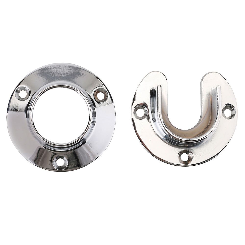 Everbilt 1 5/16inch Heavy Duty Closet Pole Sockets in Chrome (2Pack