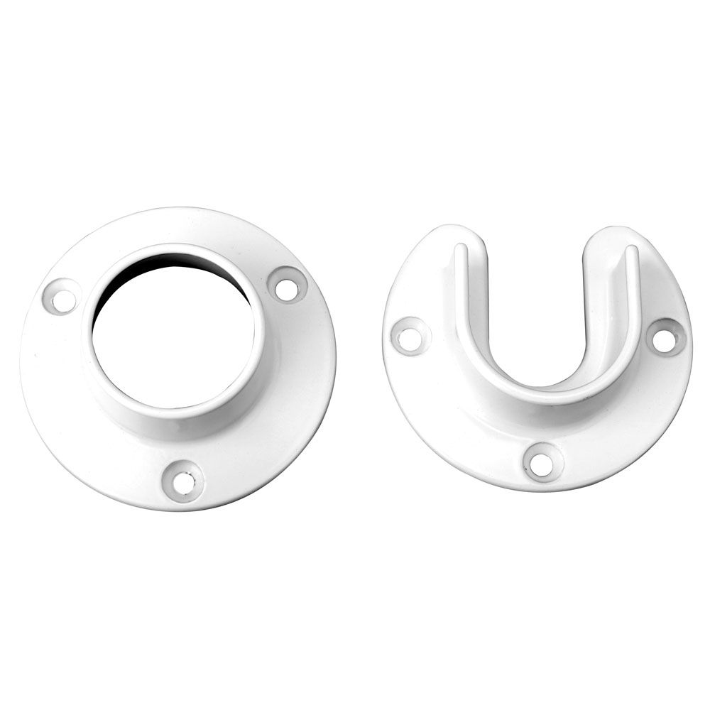 heavy duty closet rod holder