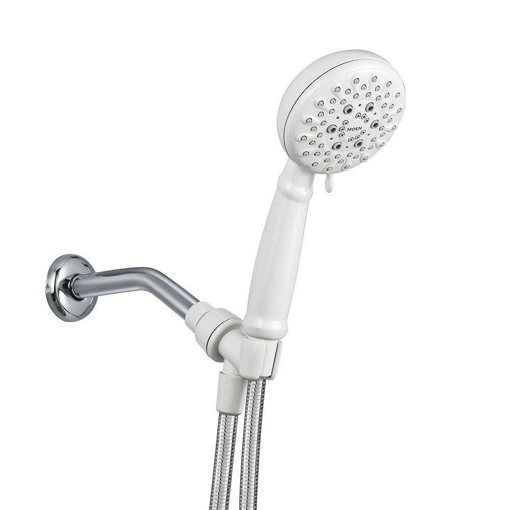 MOEN Banbury 5 Function Handheld Shower Glacier Finish The Home
