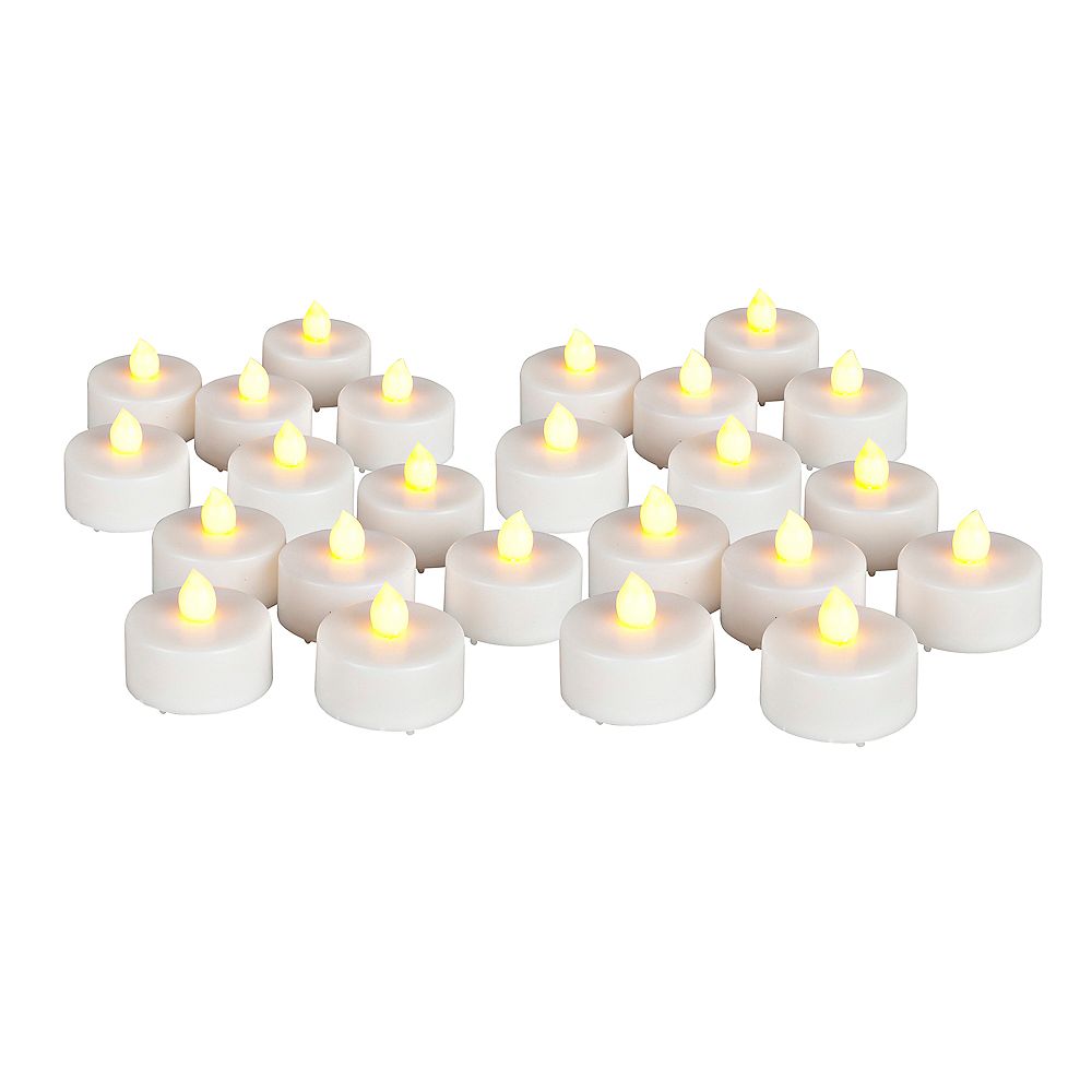 Home Accents LED Tea Light (24Pack) The Home Depot Canada
