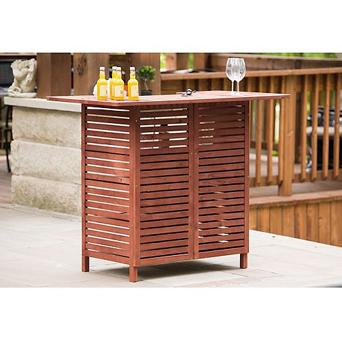 Outdoor Bar With Storage