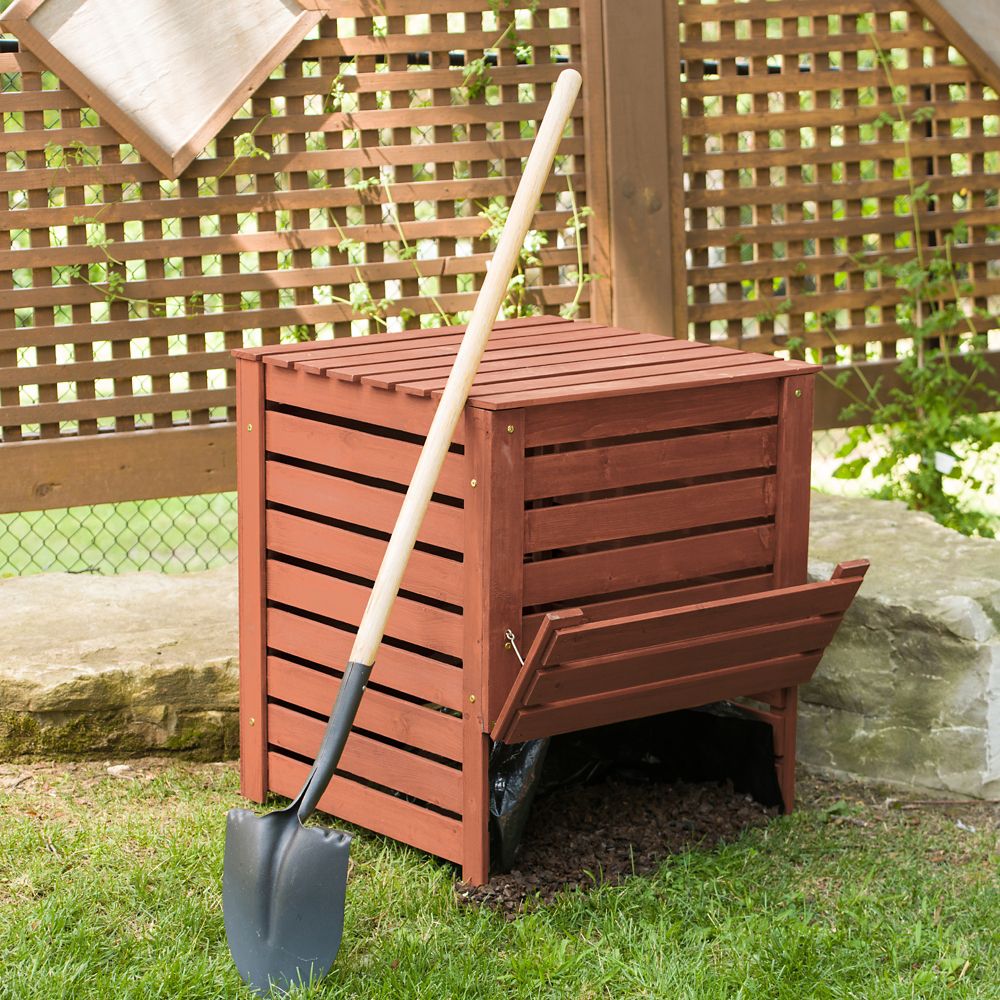 Leisure Season Compost Bin The Home Depot Canada   P 1000797688 