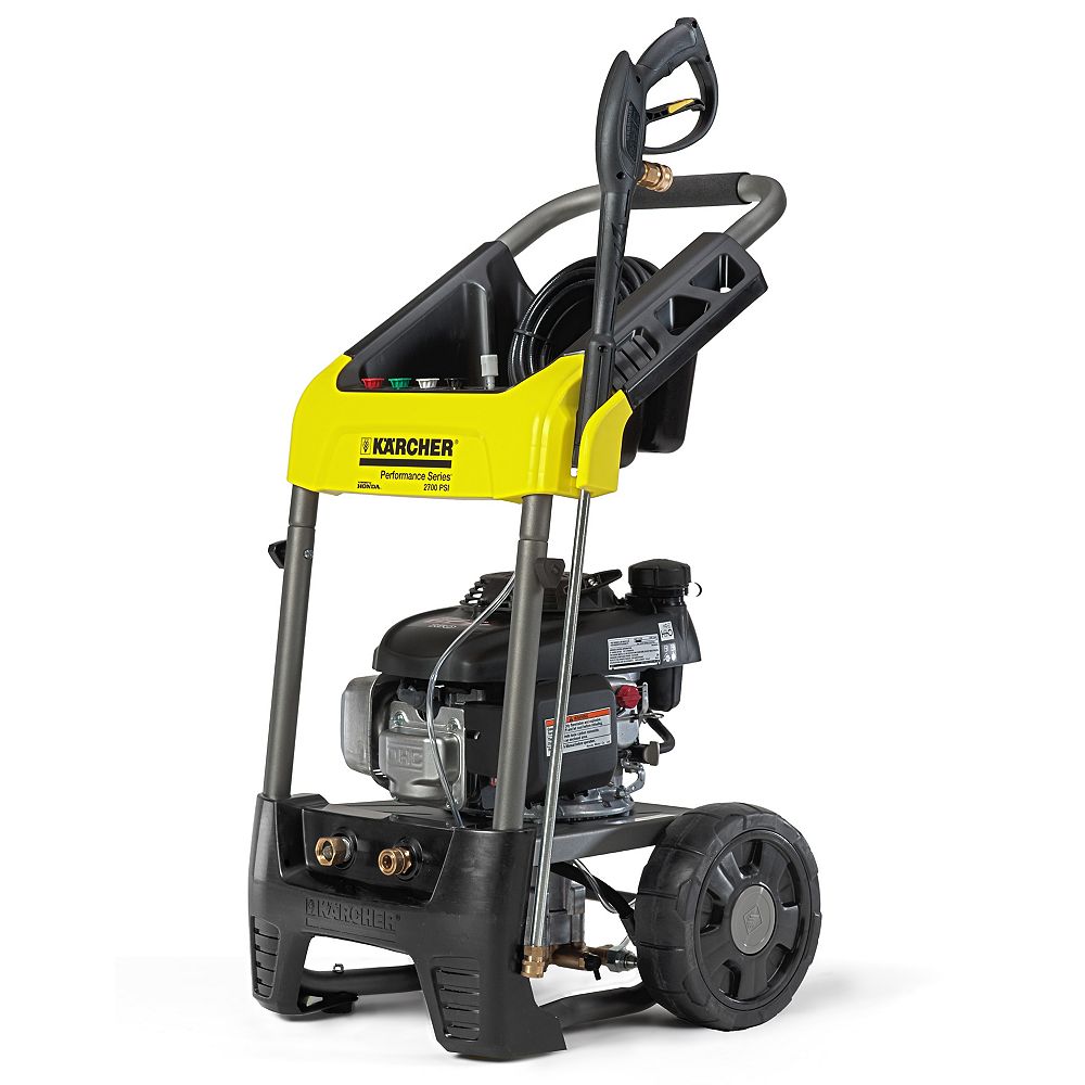 Karcher 2700 PSI Gas Electric Pressure with Honda GCV 160 The Home