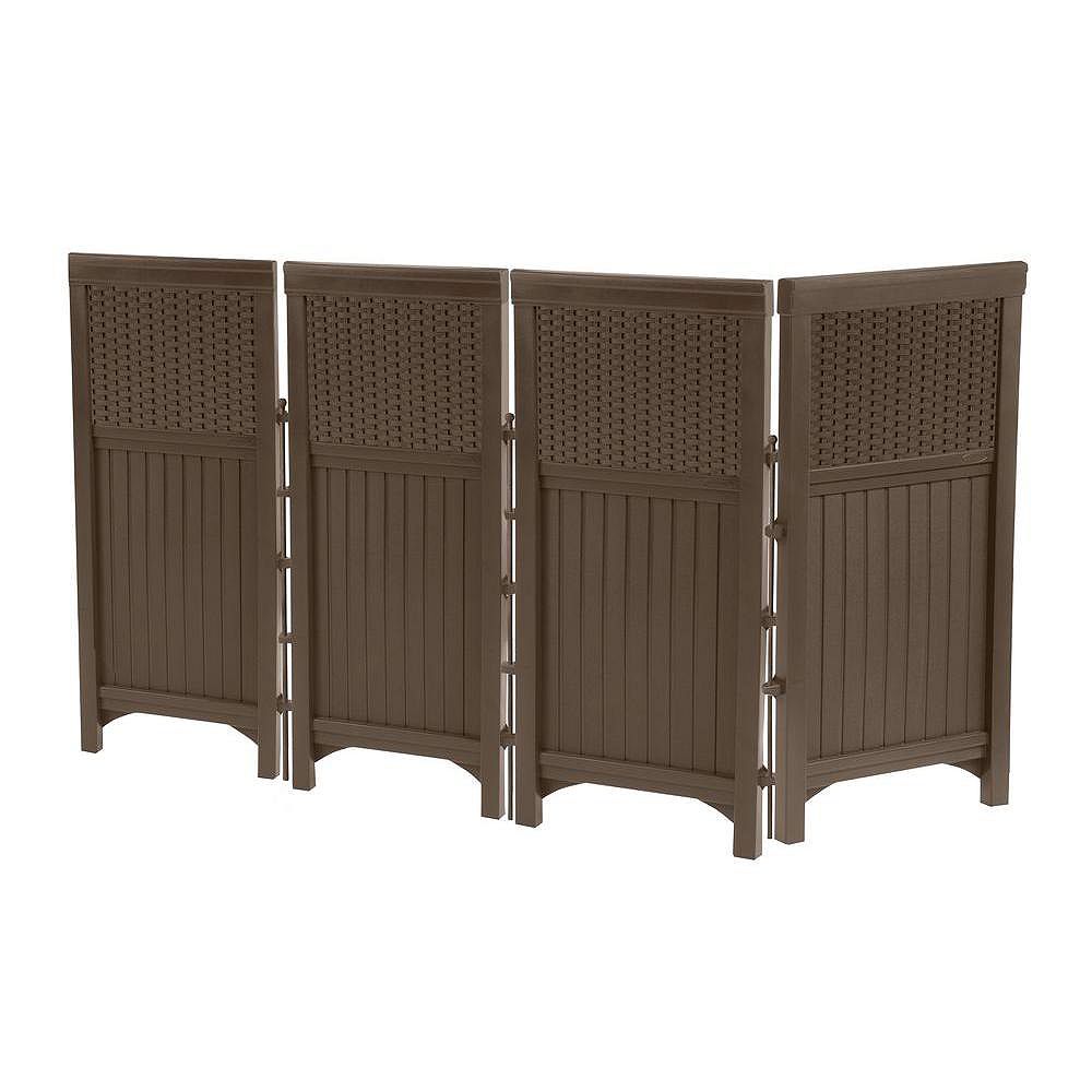 Suncast Resin Wicker Outdoor Screen Enclosure The Home Depot Canada Suncast Resin Wicker Outdoor Screen, Outdoor Screen Enclosure Home Depot