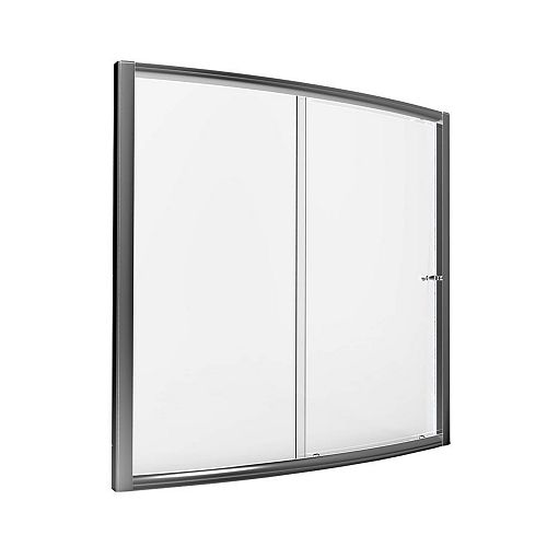 60 inch Bypass Shower Door, Clear