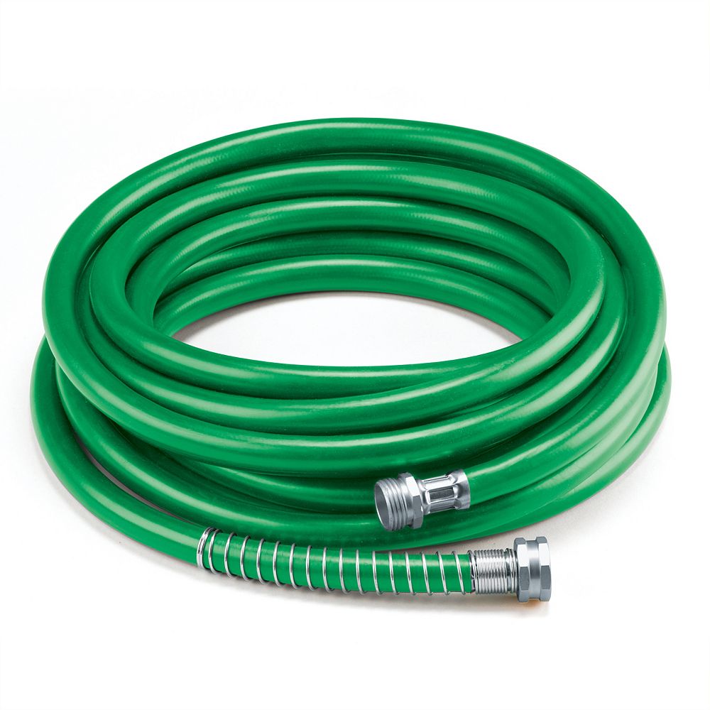 Colourwave 5/8" x 50' Premium Rubber Garden Hose Green The Home