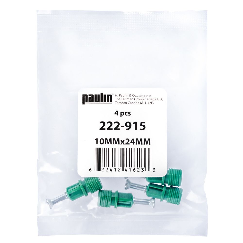 Paulin 10 mm x 24 mm Dowel Assembly Screw Zinc Plated 4 pcs The Home Depot Canada