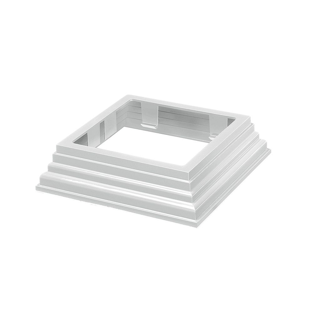 Veranda Classic 4x4 Traditional Post Base Trim The Home Depot Canada