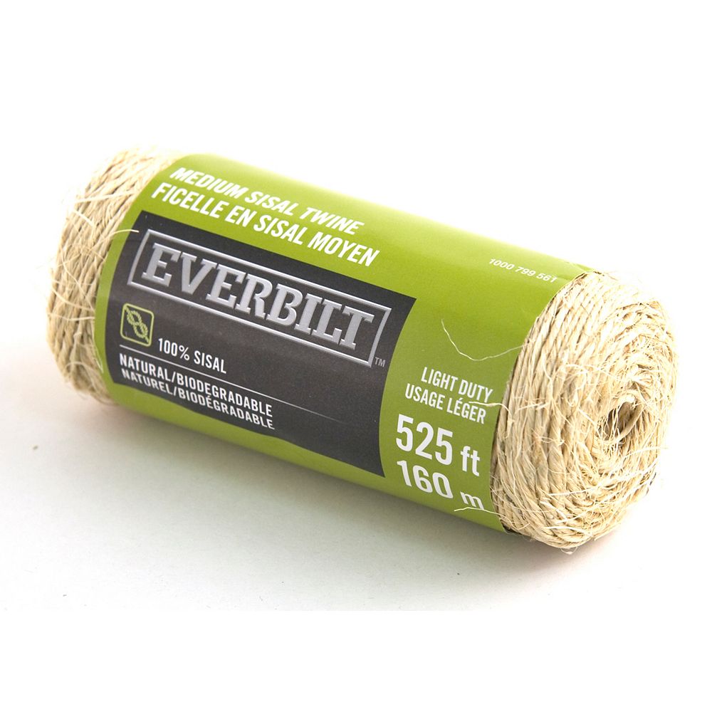 Everbilt MEDIUM x 525 Feet SISAL TWINE The Home Depot Canada
