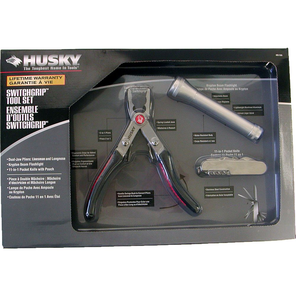 Husky 3-Piece Switchgrip Tool Set | The Home Depot Canada