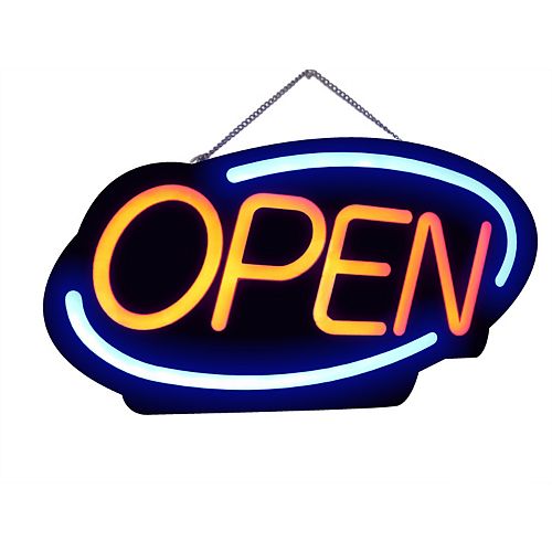 LED Open Sign (English)