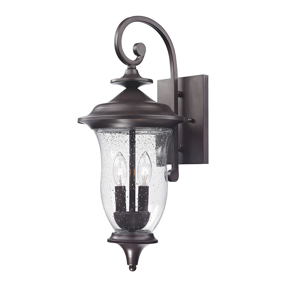 Titan Lighting Outdoor Sconce in Oil Rubbed Bronze | The Home Depot Canada