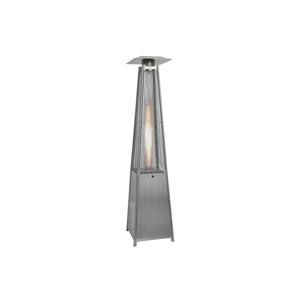 Gardensun Pyramid Patio Heater In Stainless Steel The Home Depot Canada