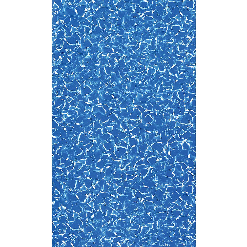 swimline blue swirl round overlap liner