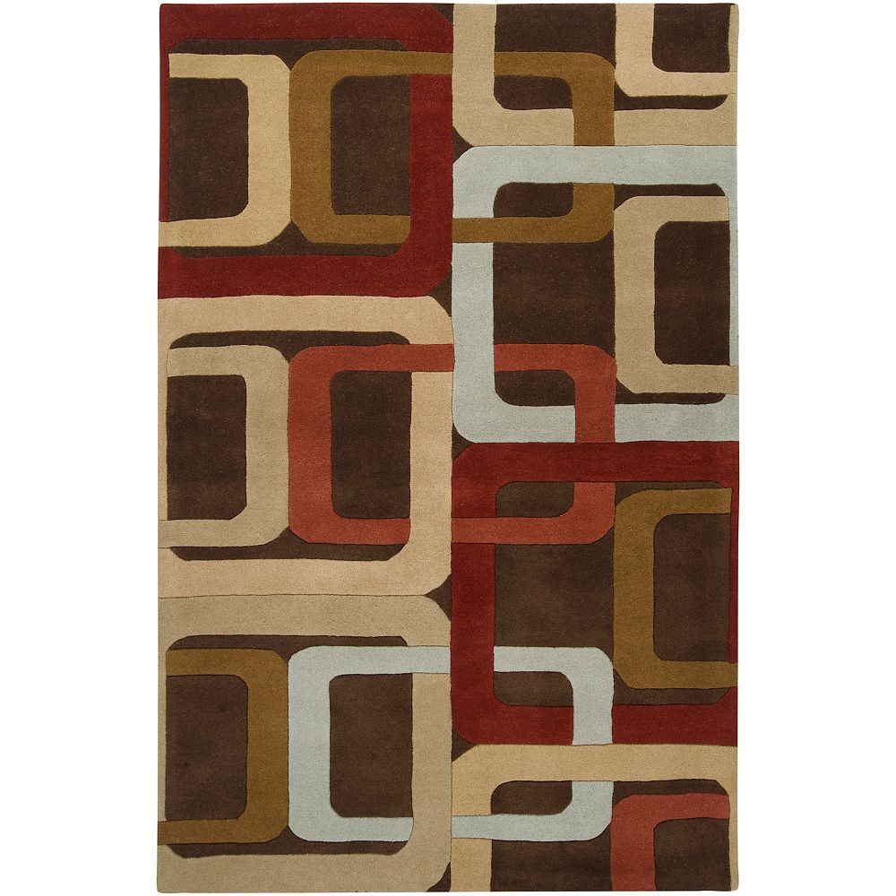 Artistic Weavers Osasco Brown 8 ft. x 11 ft. Indoor